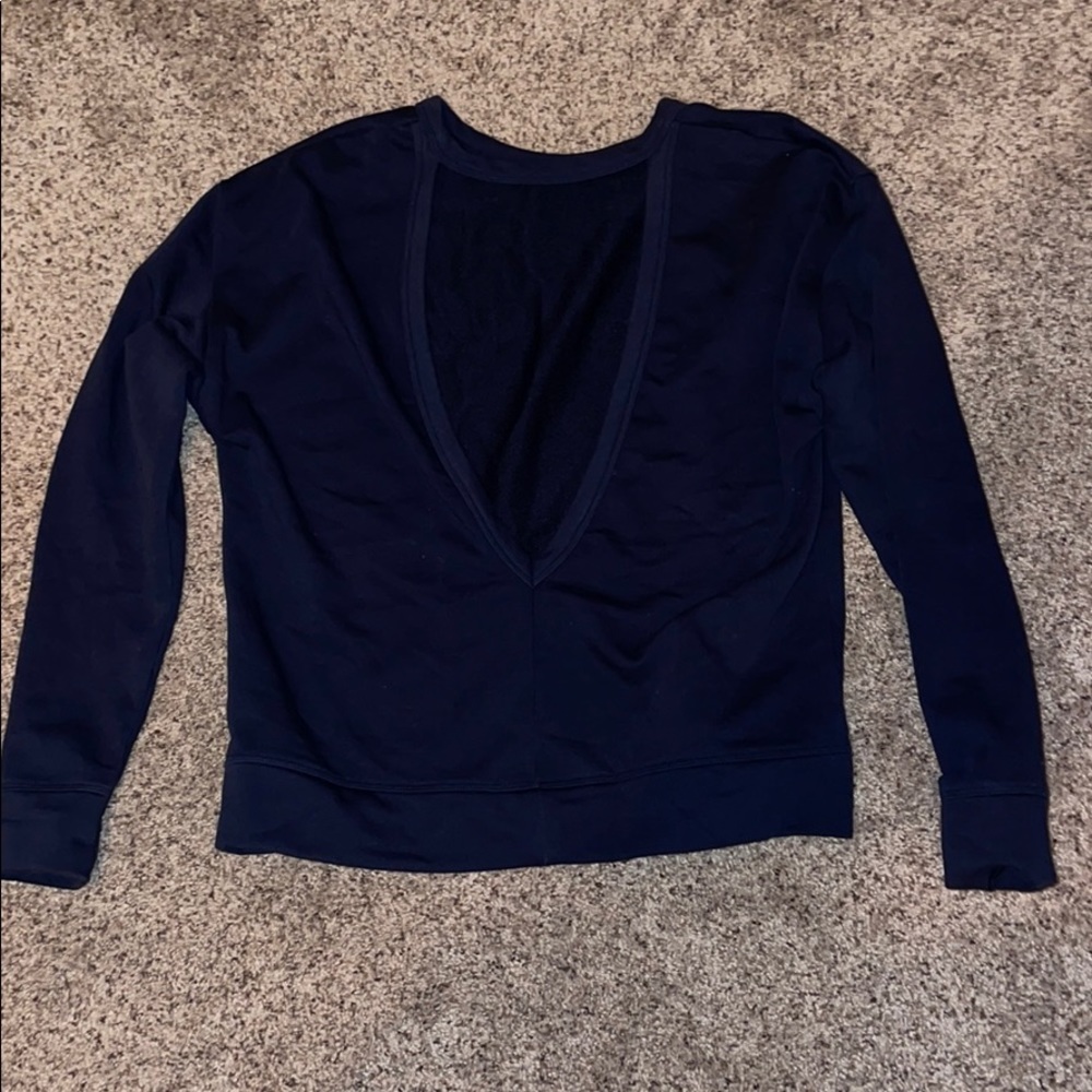 Nike open back top